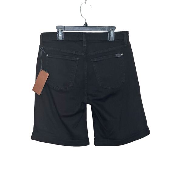 7 for all Mankind black bermuda shorts size 6 - Picture 2 of 10